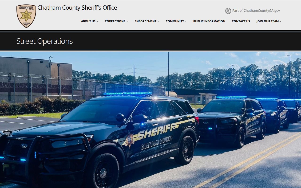 Chatham County Sheriff's SORT wanted absconders page